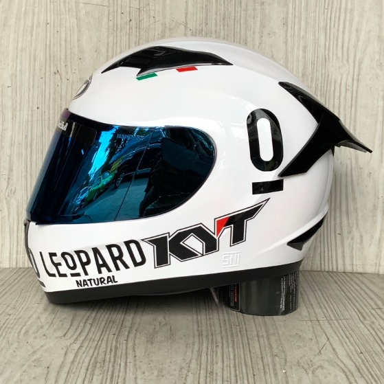 Kyt R10 SOLID LEOPARD Helmet Handsome Package Kyt Helmet FULLFACE KYT