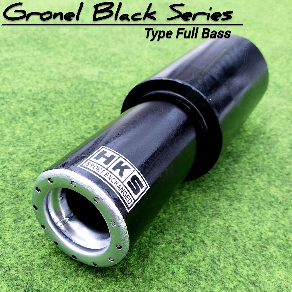 Car EXHAUST RACING HKS GRONEL BLACK SERIES FULL BASS GAHAR SOUND ...