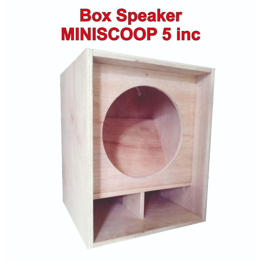 5 inch miniscop Plywood speaker Box 9mm Shopee Malaysia