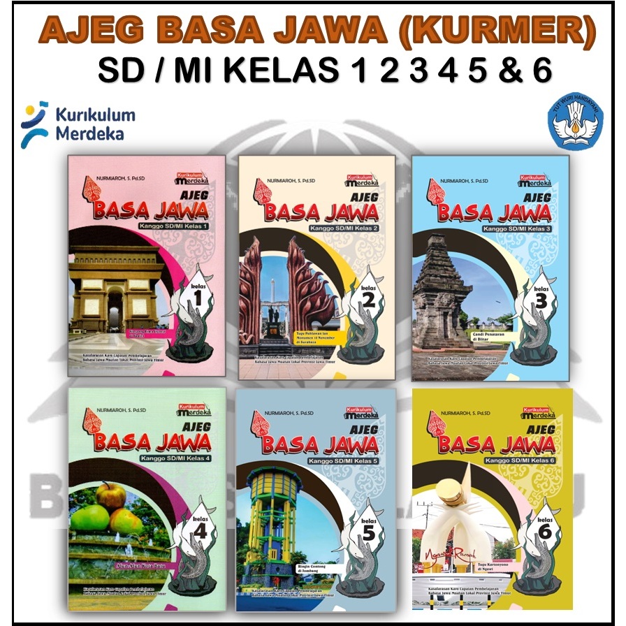 Ajeg Javanese SD / MI Book Class 1 2 3 4 5 6 - Wahana …