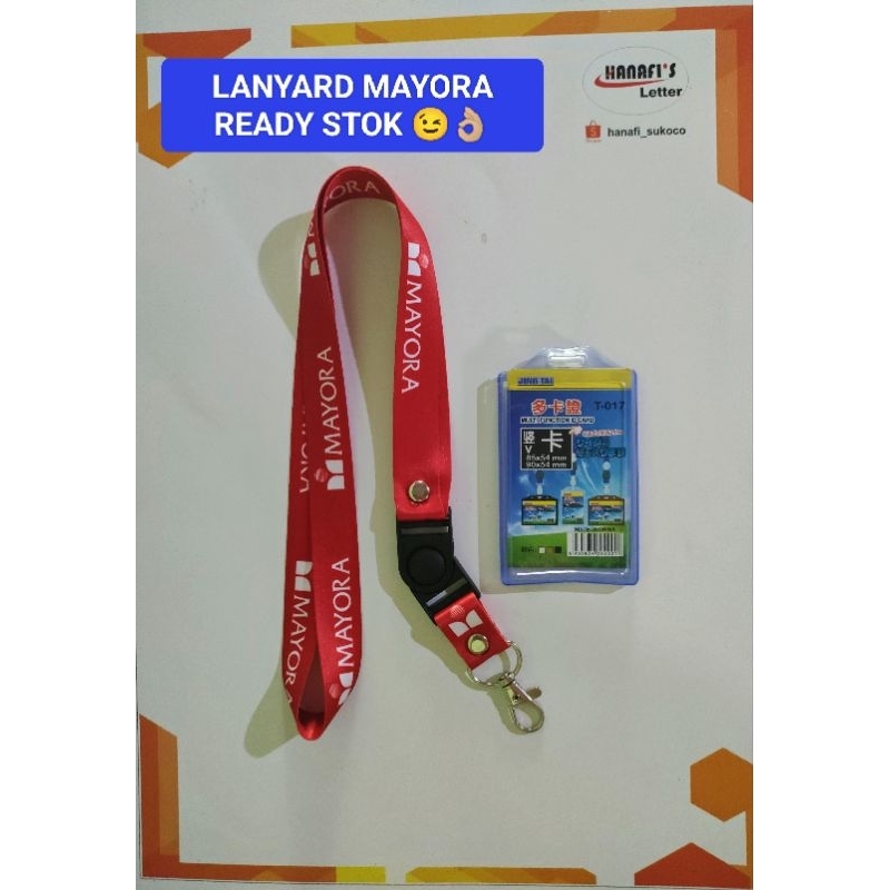 Mayora Strap id card Mayora Lanyard printing Unit | Shopee Malaysia