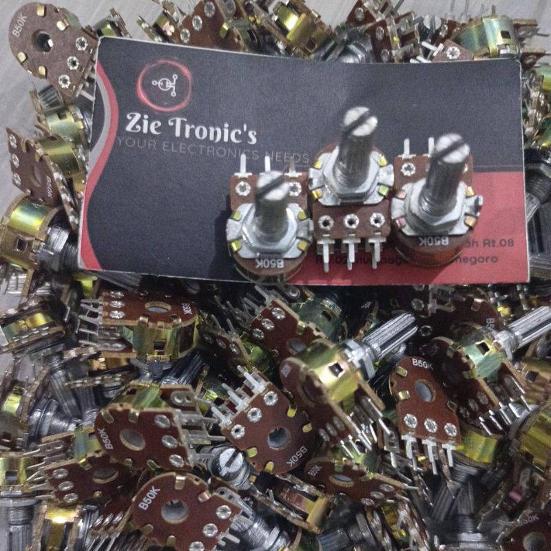 Potentio B50K STEREO Potentiometer VARIABLE RESISTOR Shopee Malaysia