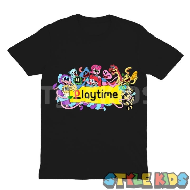 Free Name T-Shirts Boys Girls Logo Poppy Playtime Smiling Critters ...