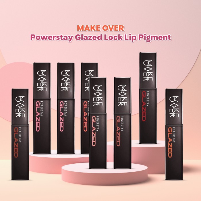 Make OVER Powerstay Glazed Lock Lip Pigment 3g | Shopee Malaysia