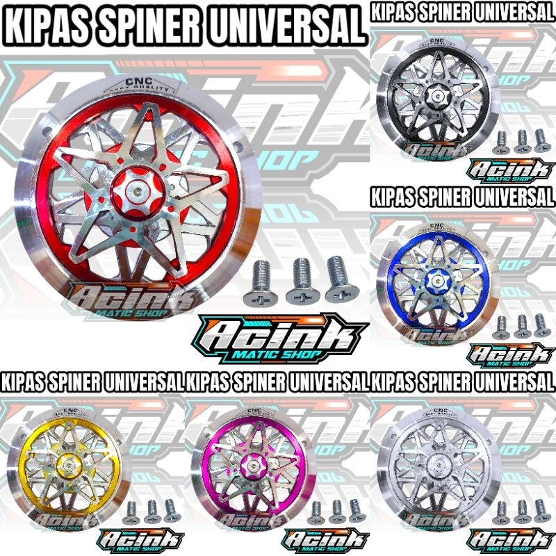 Best quality full cnc star motif fan spinner Cover, pnp aluminum for ...
