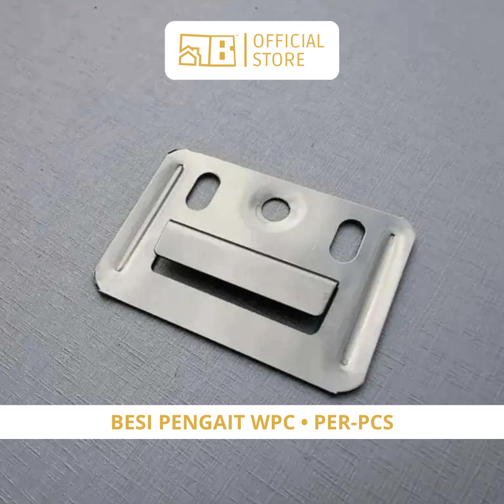 HIASAN DINDING Iron WPC Wallpanel/PVC Panel Bracket/Clip Wall Panel ...