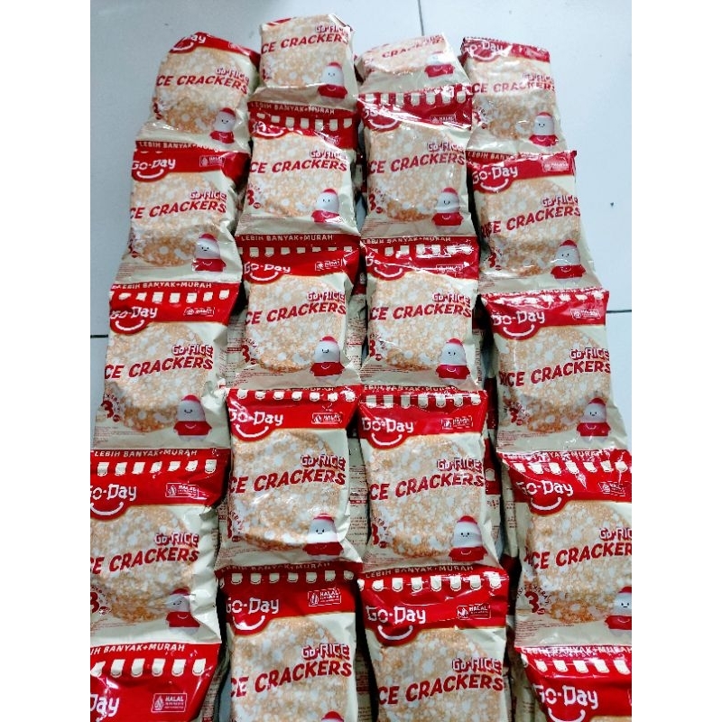 (1 Renceng) Go-Rice Go Day Rice Crackers 16,5gr | Shopee Malaysia