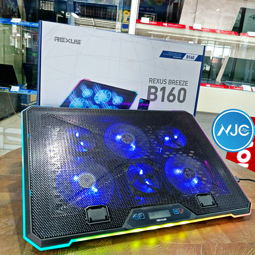 Cooling PAD REXUS BREEZE B160 RUNNING RGB | Shopee Malaysia