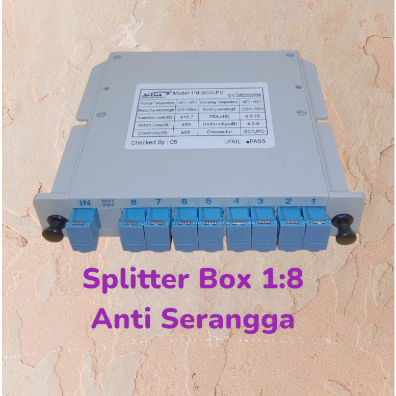 Splitter Box 1:8 Anti Insect (1 Box Contains 10 PCS) | Shopee Malaysia