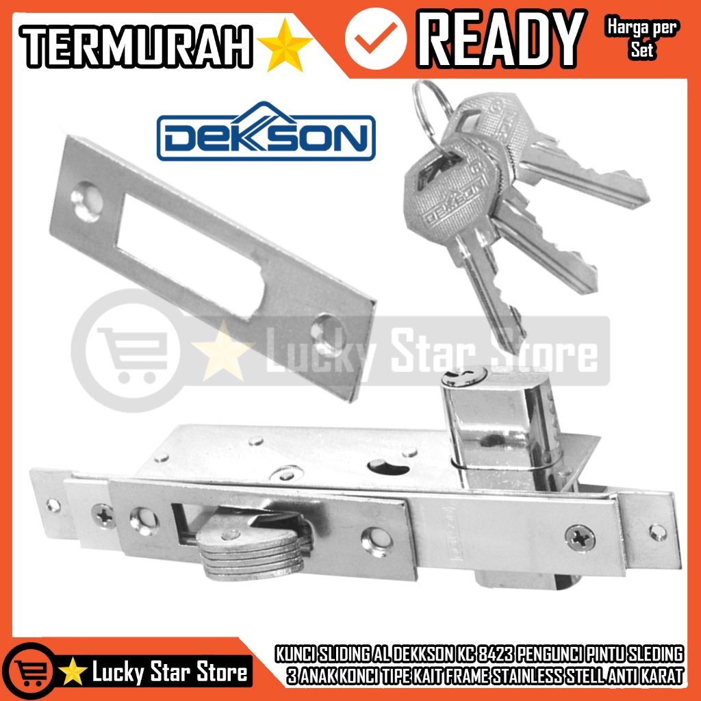 KAYU Al Dekkson Kc 8423 Sliding Door Lock 3 Children Konci Hook Type ...