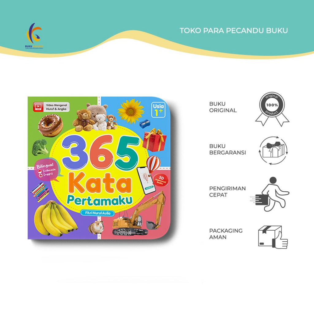 Children's Book - My First 365 Words - Fitri Nurul Aulia - Script Cikal ...