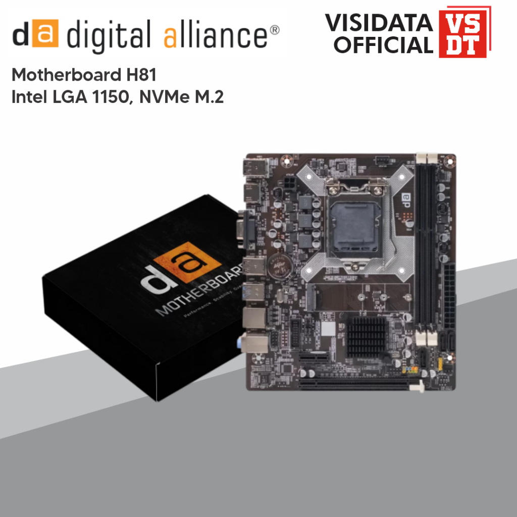Digital Alliance H81 Motherboard Intel LGA 1150 H81/B85 Express Chipset
