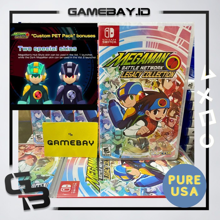 Nintendo Switch Mega Man Battle Network Legacy Collection / Megaman ...