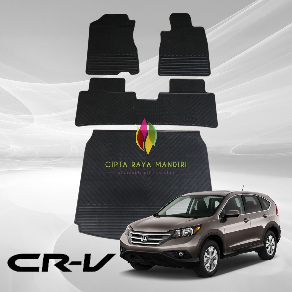 Honda CRV Gen 3 Car Carpet Rubber Floor Carpet Honda CRV Shopee Malaysia