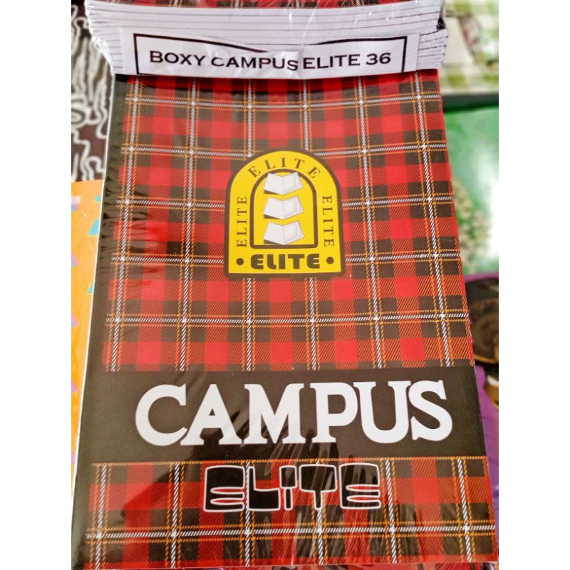 Boxy CAMPUS ELITE NOTEBOOK 36 SHEETS PEPER PAPER B5. | Shopee Malaysia
