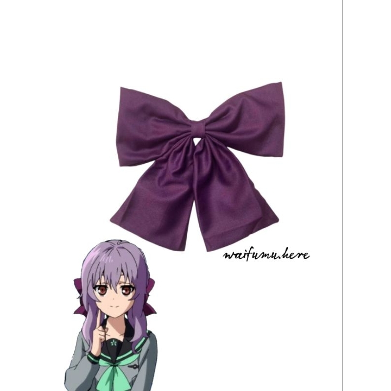 Shinoa Hiragi Anime Owari no Seraph Ribbon Clip | Shopee Malaysia