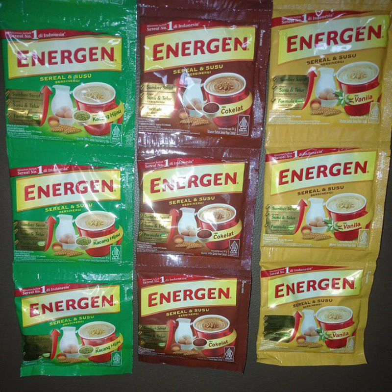 Energen Cereal And Milk Contents 10 Sachets | Shopee Malaysia