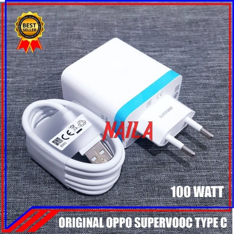 Charger Oppo SuperVooc 100 Watt Type C 100% Original | Shopee Malaysia