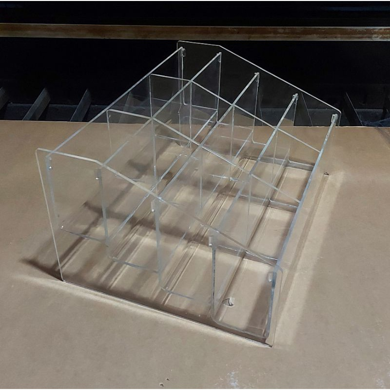 12-slot acrylic coffee rack/4-tier acrylic multi-purpose rack Desk ...