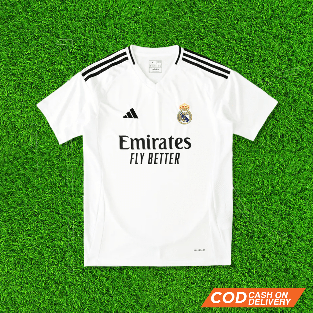 Madrid HOME NEW Football JERSEY 2024/2025 IMPORT - Latest MADRID HOME ...