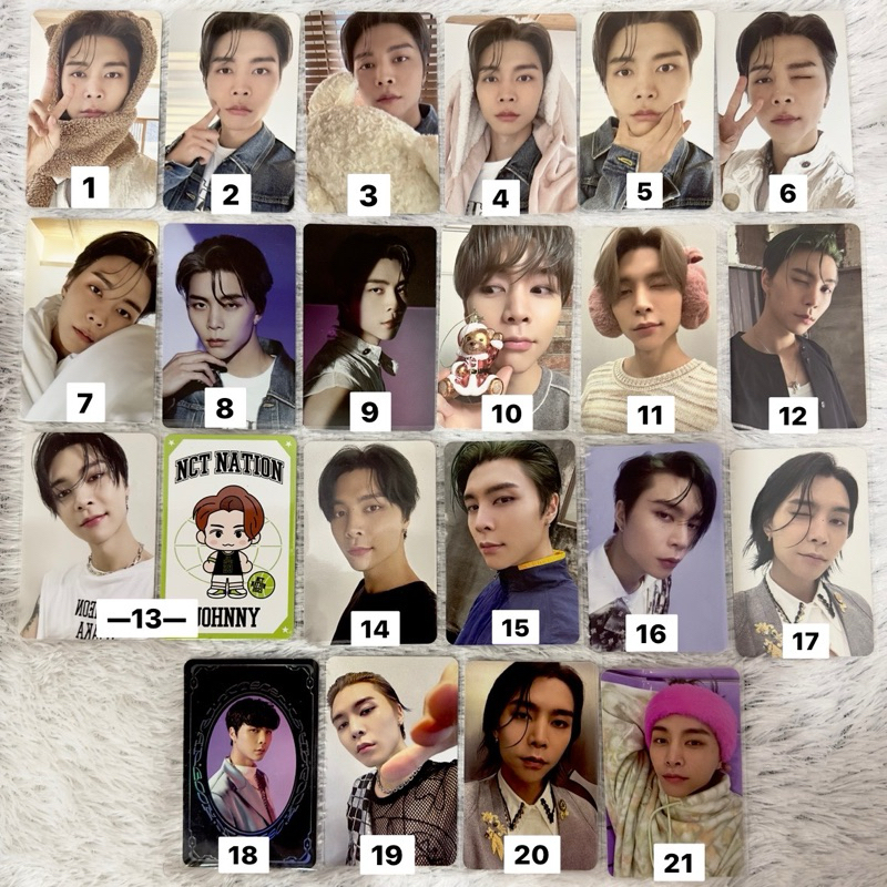 Photocard JOHNNY NCT 127 OFFICIAL | Shopee Malaysia