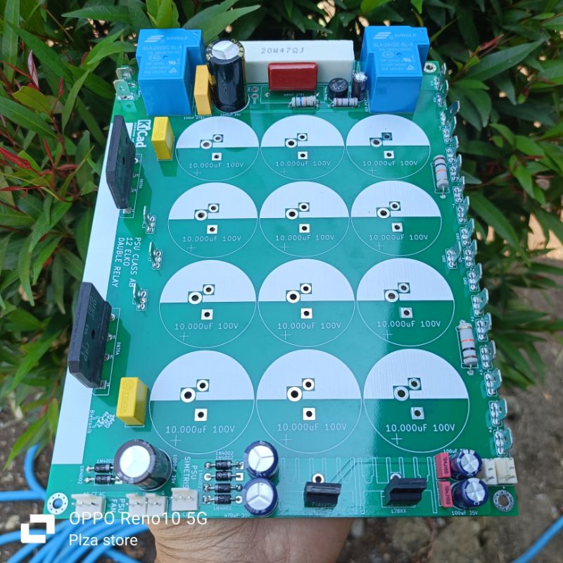 Psu CLASS AB PCB KIT Contains 12 Full Set Of SOFTSTART 2 Relays And