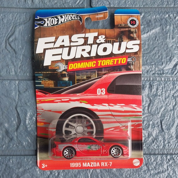 Hot Wheels 1995 Mazda RX-7 Fast Furious | Shopee Malaysia