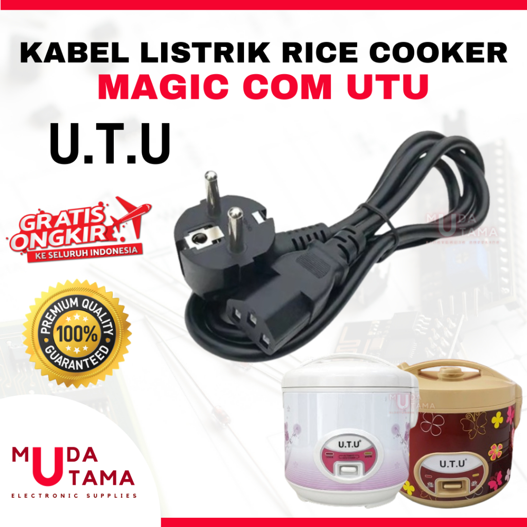 Utu Rice Cooker Cable Utu's Cigar Cable Cok Power Cable Magic Com