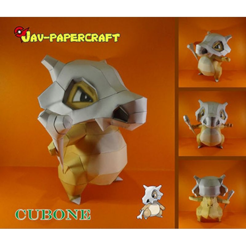 Pokemon cubone papercraft | Shopee Malaysia