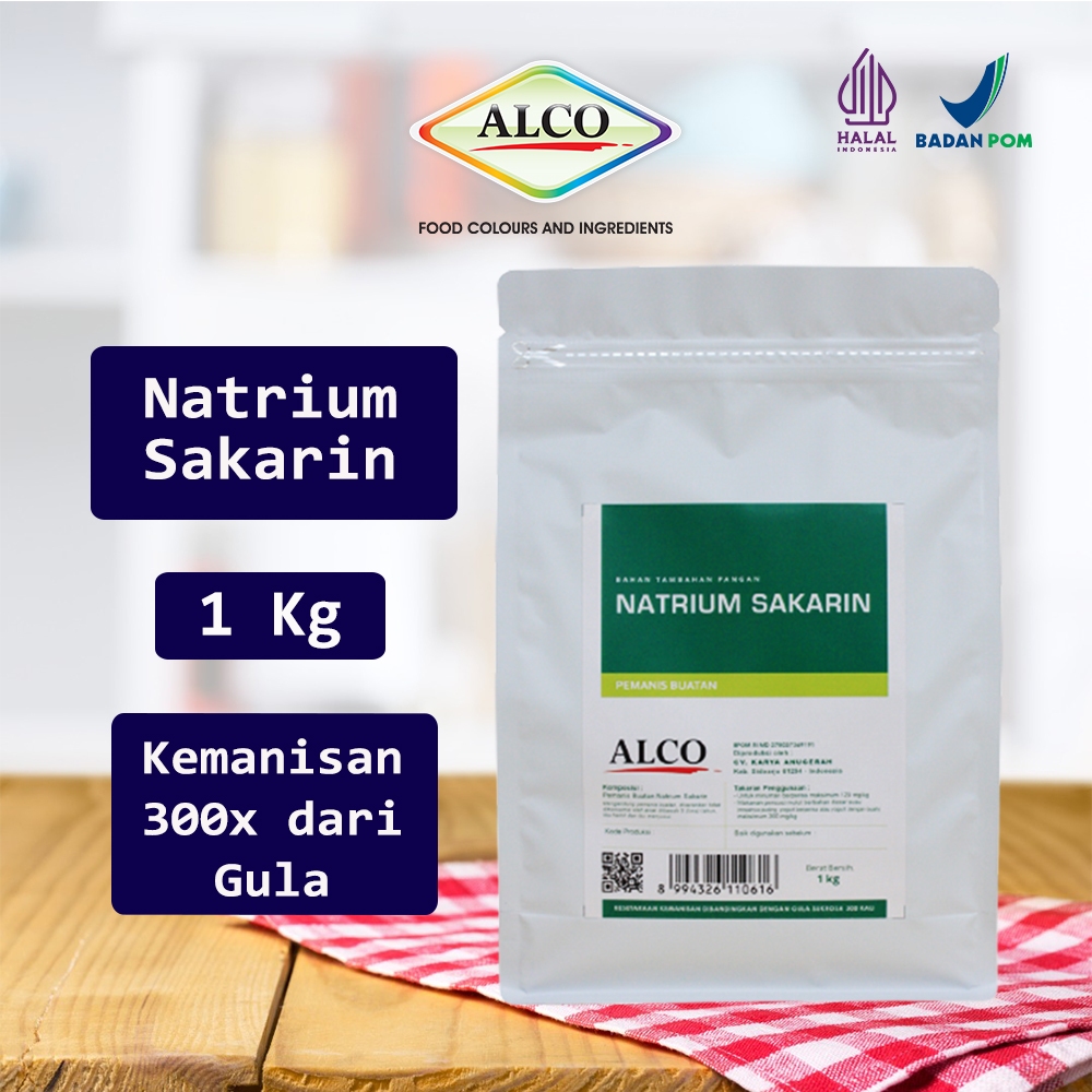 Natirum Sakarin Sari Manis ALCO Sweetener 1 kg | Shopee Malaysia