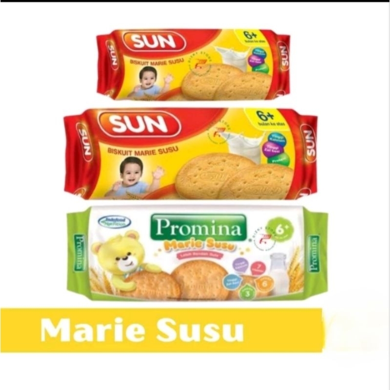 Sun Biscuits Marie 80g Aglaonemapromina Biscuits Marie 150g | Shopee ...