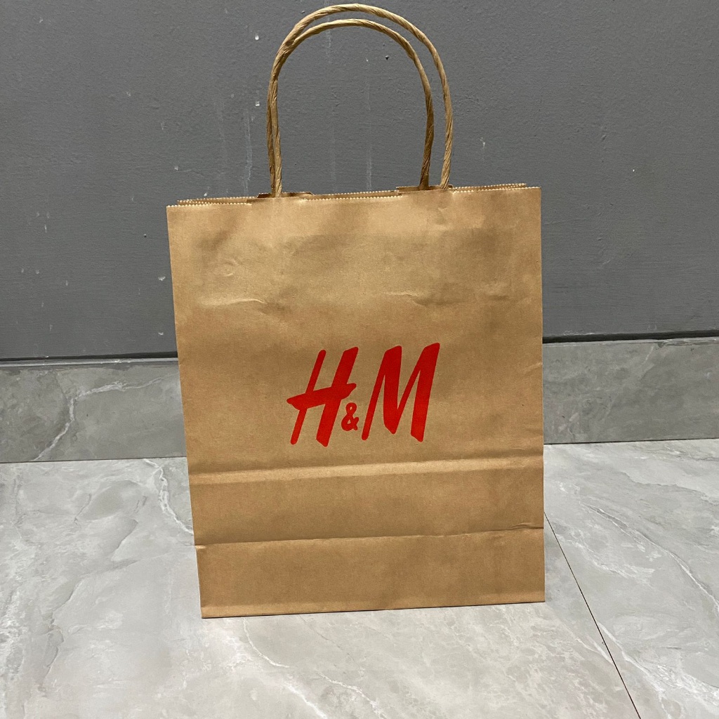 Paper Bag Pull&Bear H&M ZARA UNIQLO BERSHKA STRADIVARIUS