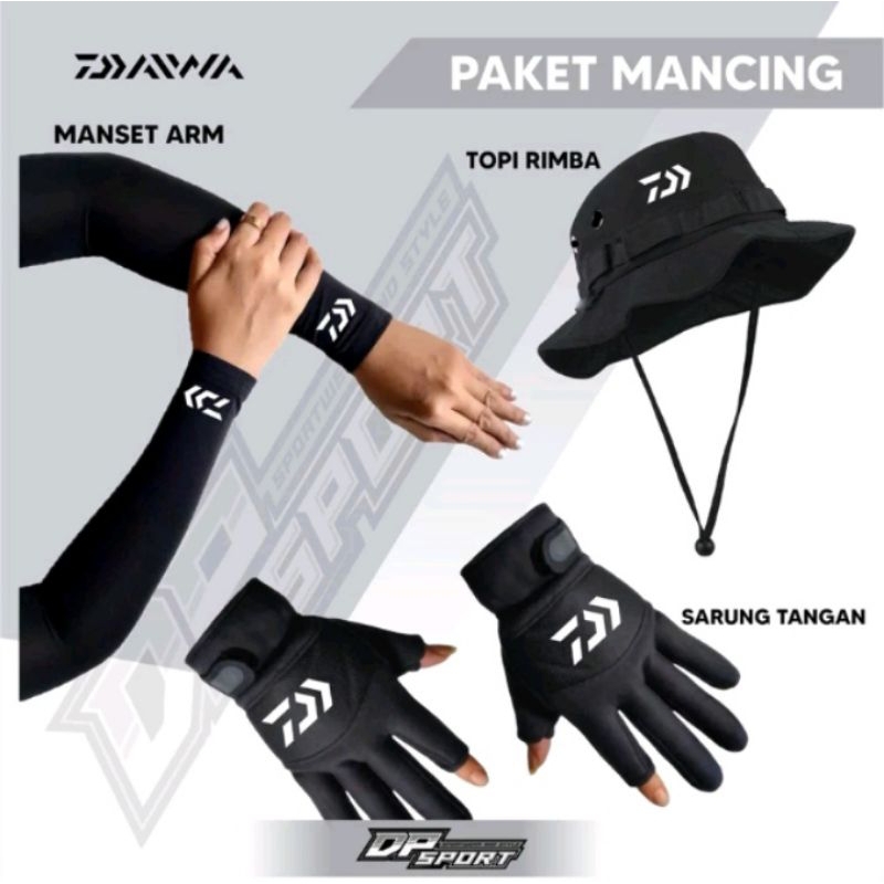 Complete Package of Jungle Arm SLEVEE Hat Protective Hand Pads and ...
