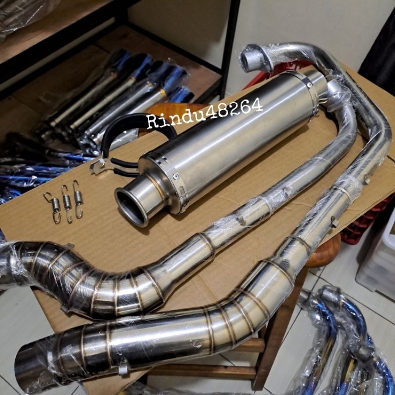 Super open pipe 51mm for Rusi_TC125 150 175 Skygo Tmx Pinoy Bajaj ct ...