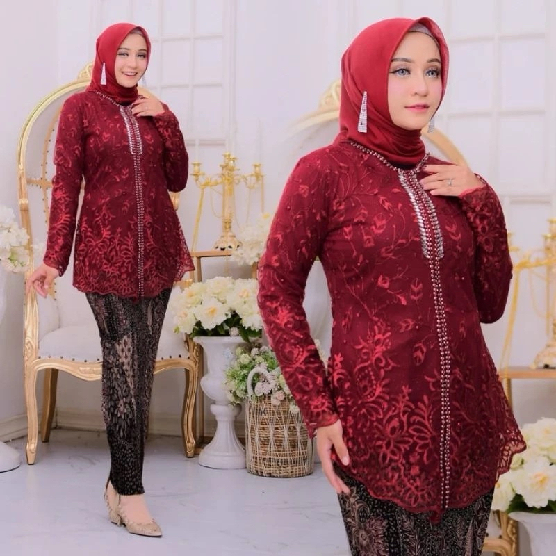 Srikandi Kebaya Suit Kebaya Graduation Kebaya/Lamarn/Party | Shopee ...