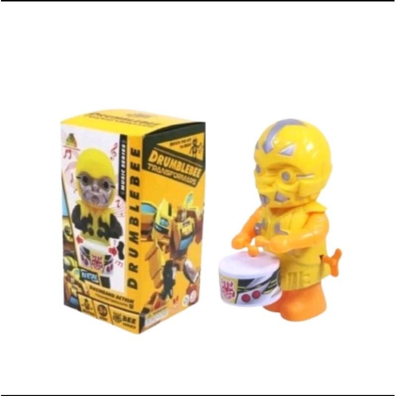 Rocking drum robot toy rocking robot spinning rocking robot | Shopee ...