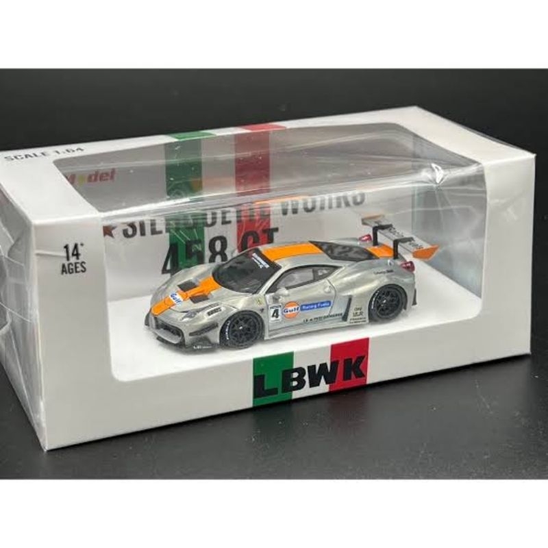 Star Model LBWK LB Works Ferrari 458 GT Gulf With Figure | Shopee Malaysia