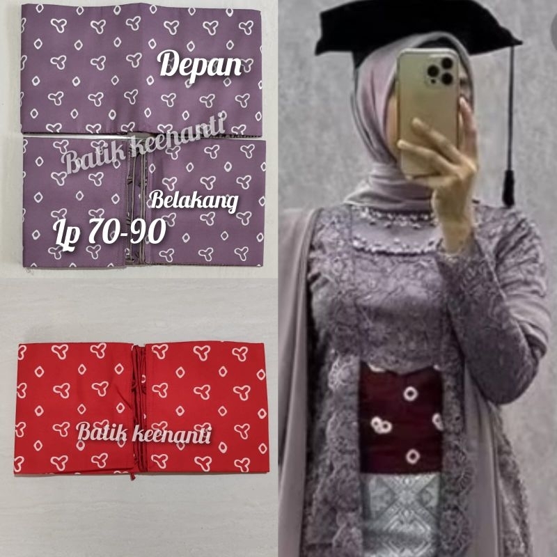 Angkin jumputan stagen instant angkin/ stomach covering/, kebaya ...