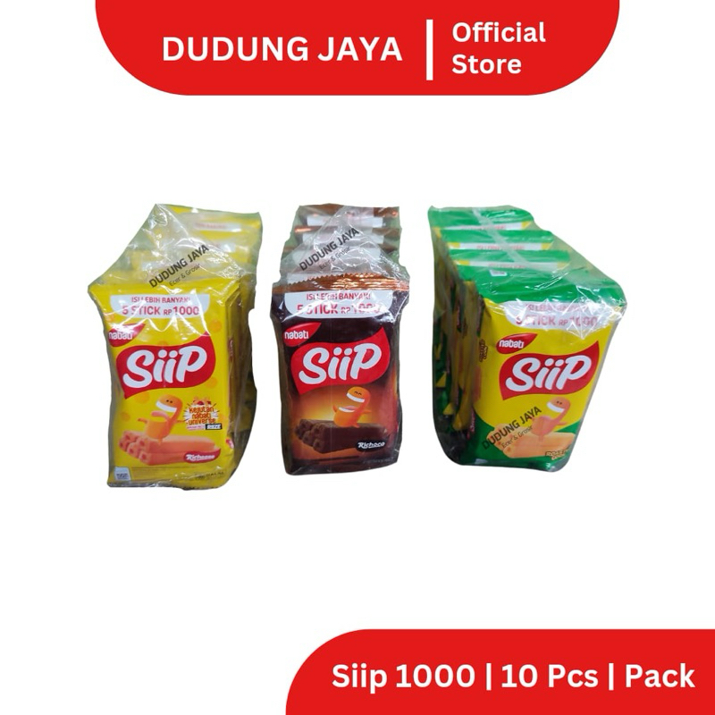 Nabati SIIP 1000 SIIP PACKAGING RENCENG 10PCS | Shopee Malaysia