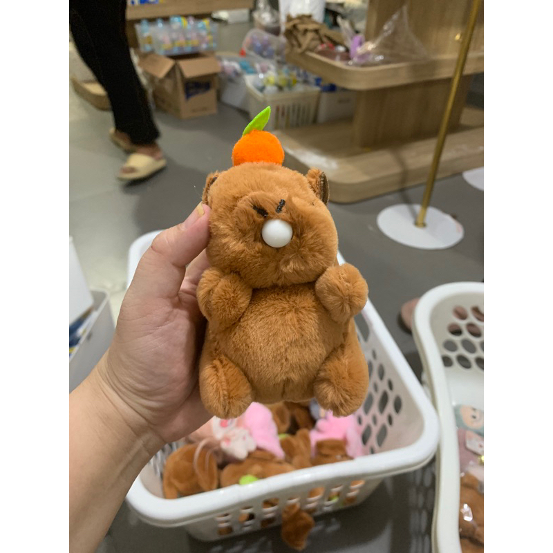GANTUNGAN BALLOON INFLATABLE CAPYBARA KEYCHAINS | Shopee Malaysia
