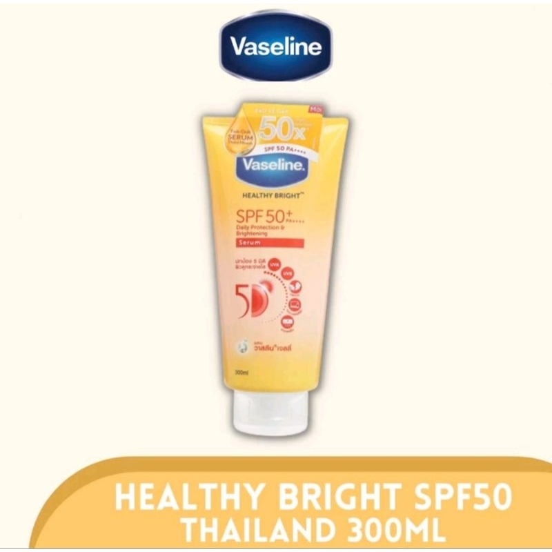 Vaseline Healthy Bright Suncreen SPF 50 PA +++ Sunblock Shopee Malaysia