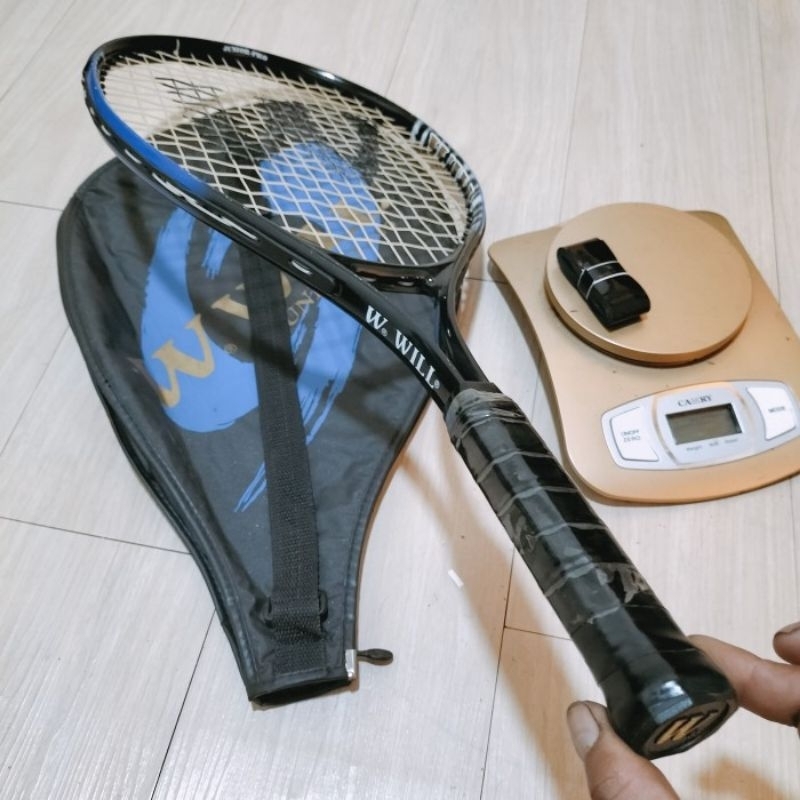 Used W.WILL JUNIOR 2300 ORIGINAL Tennis Racket Ready To Use Shopee
