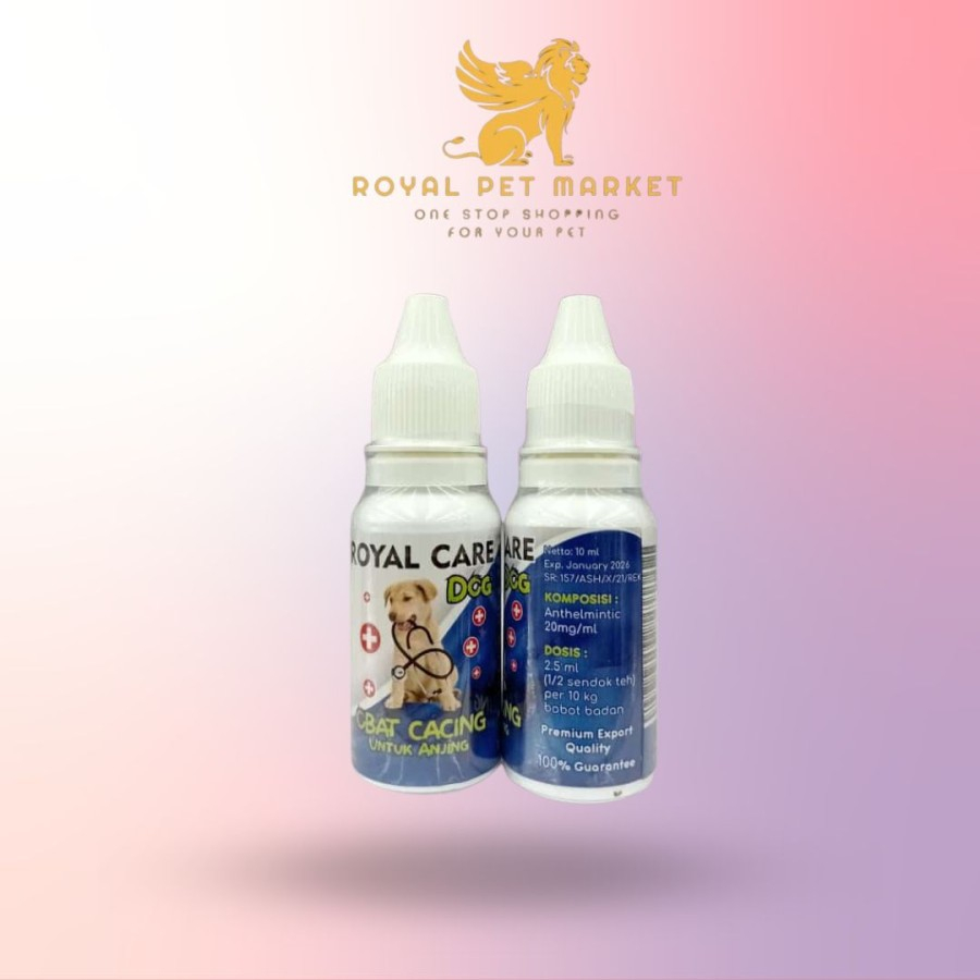 Rpm Powerful Dog Worm Medicine To Kill Royal Care Dog Worms 10ml