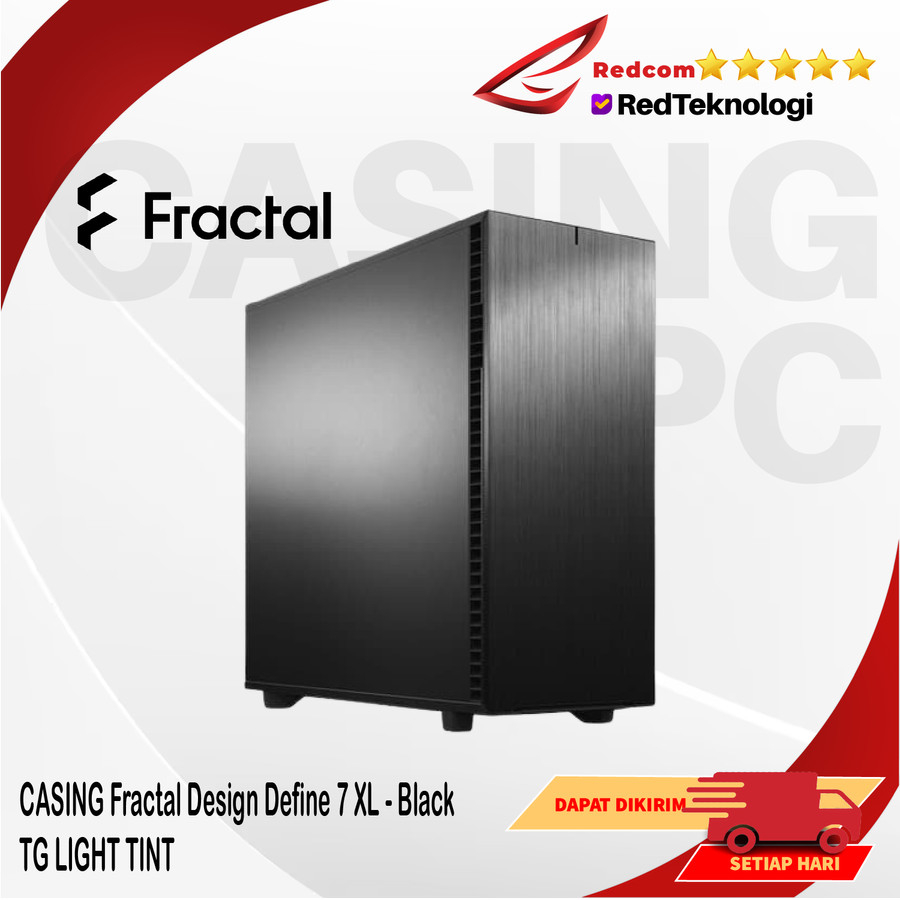 Casing Fractal Design Define 7xl - Black TG LIGHT TINT | Shopee Malaysia