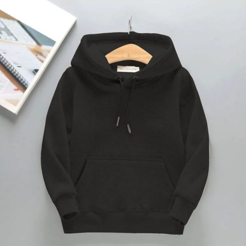 Hoodie sweater Plain Children Ages 2-13 Years Boys Girls | Shopee Malaysia