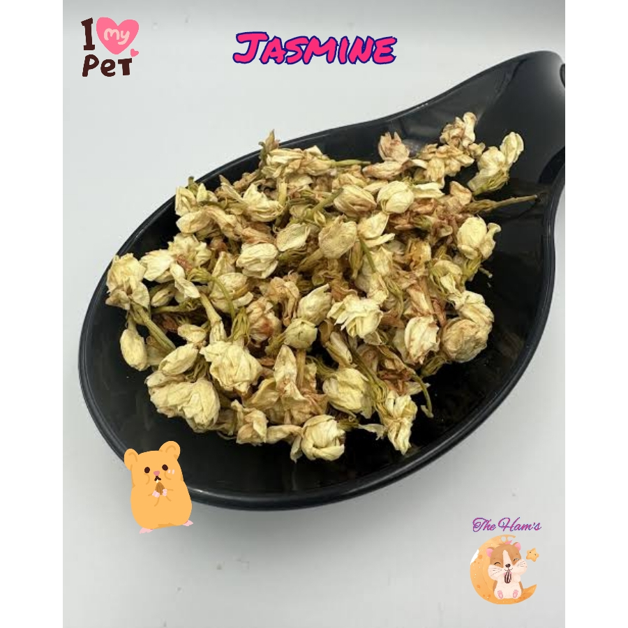 (The Ham's) Jasmine Hamster Flower Forage Fragrant Cage Shopee Malaysia