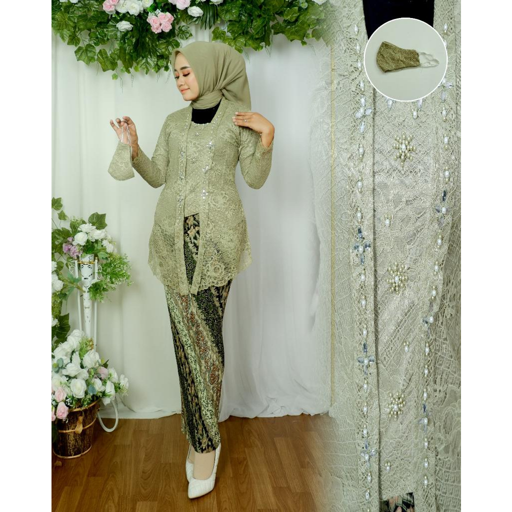 Dress kebaya modern hijab sale