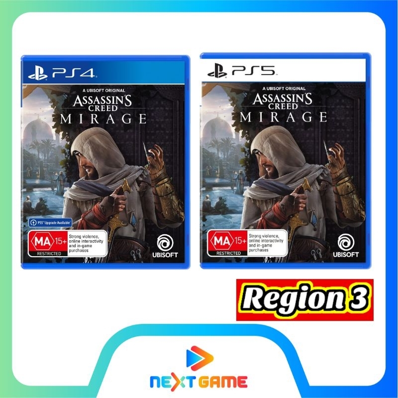 Ps4 Ps5 Assassin S Creed Mirage Assassins Creed Mirage Shopee Malaysia