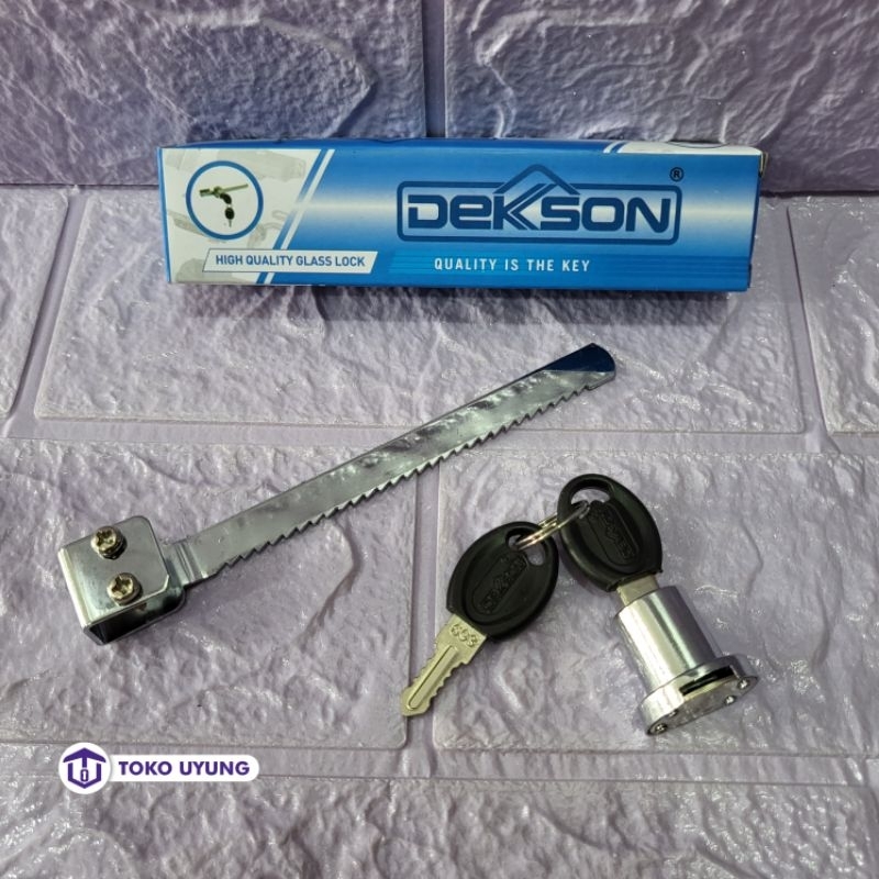 Dekson glass display cabinet lock KG-DKS-001-CP | Shopee Malaysia