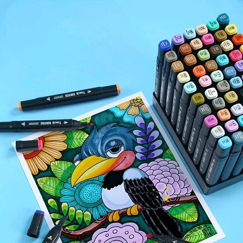 Double Sided Color Marker Color Marker With Bag Color Marker For ...
